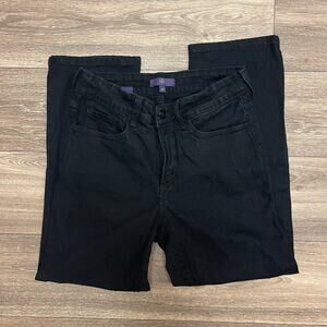NYDJ Black Jeans Lift x Tuck Technology Size 6P